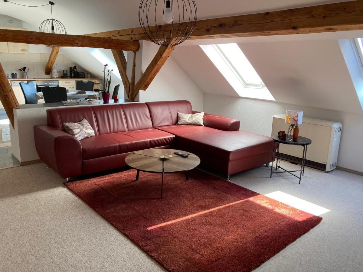 Landhausidyll Apartment Wohn- Und Schlafzimmer Klutz Exterior foto